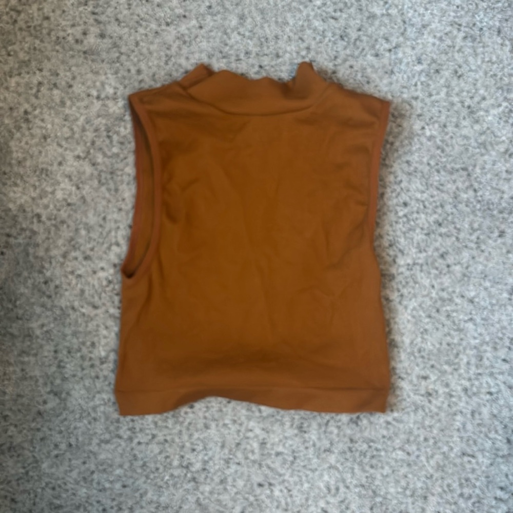 Mocked Neck Tank Top